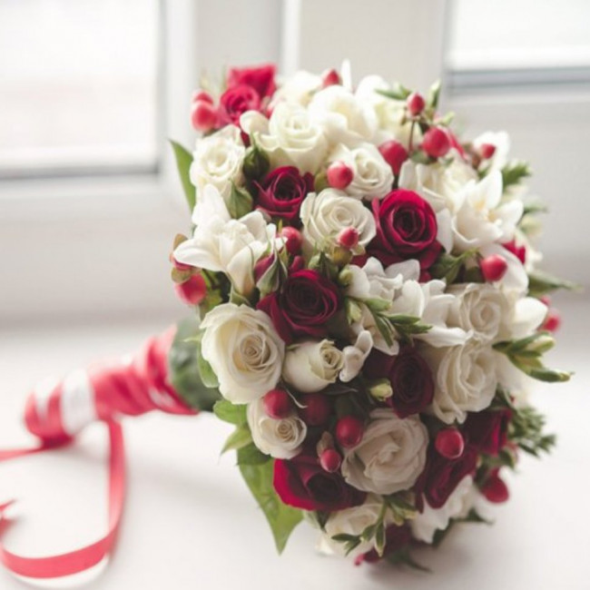 Букет цветов "Букет невесты №9" Букет цветов "Букет невесты №9"