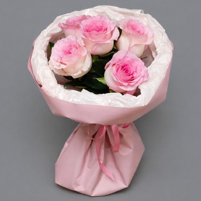 Букет цветов "Счастье в бутонах"